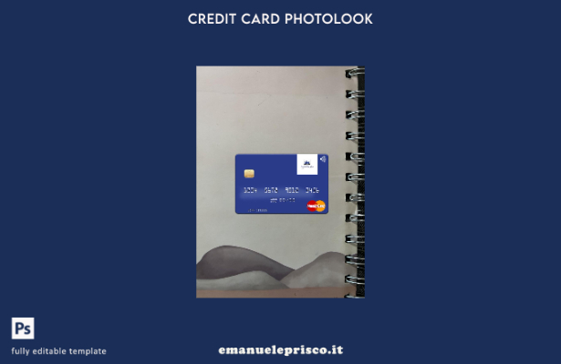 modello frontale photolook mastercard Africa Banking Corporation (ABC) stile ver